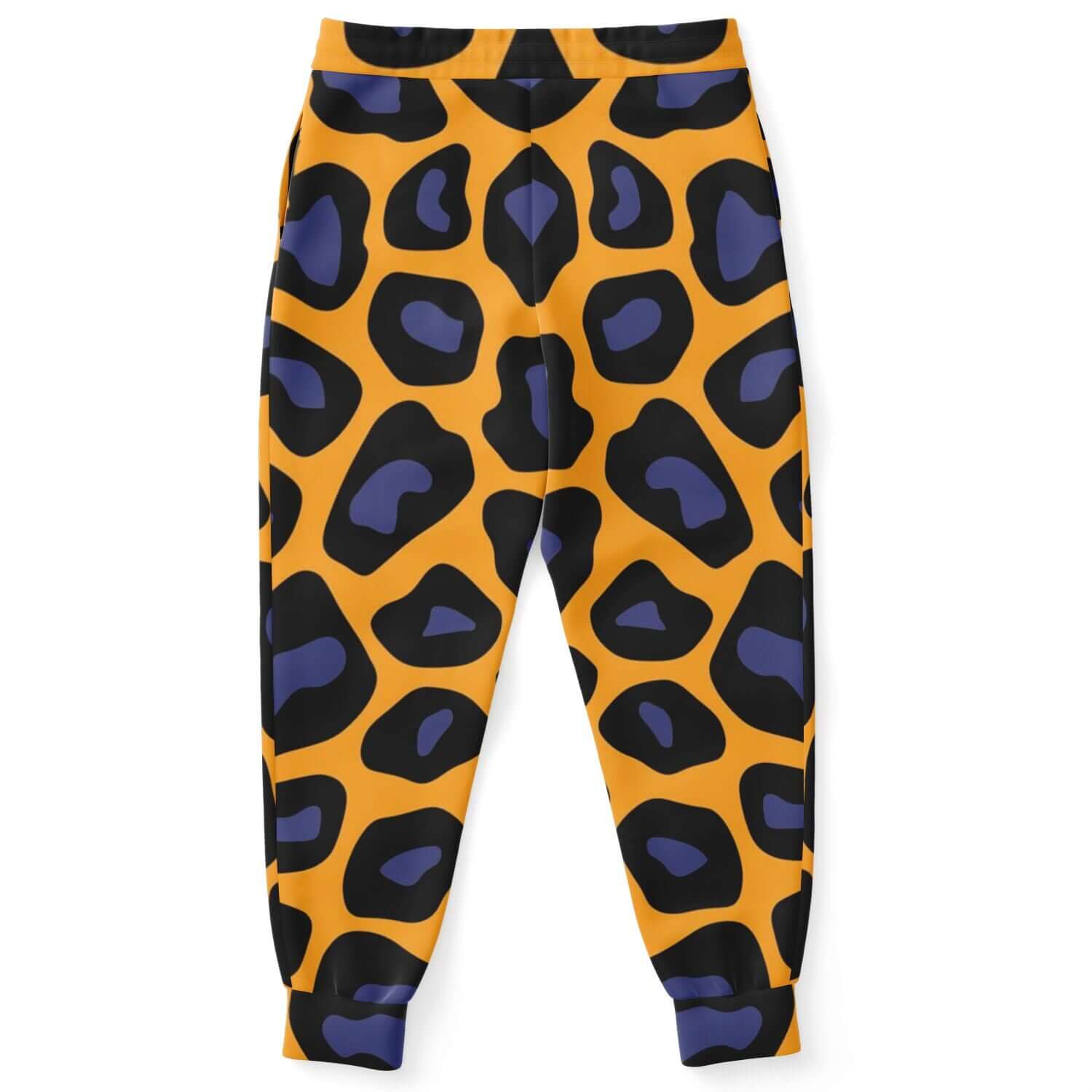 Leopard Pants For Men | Black & Blue HD Print