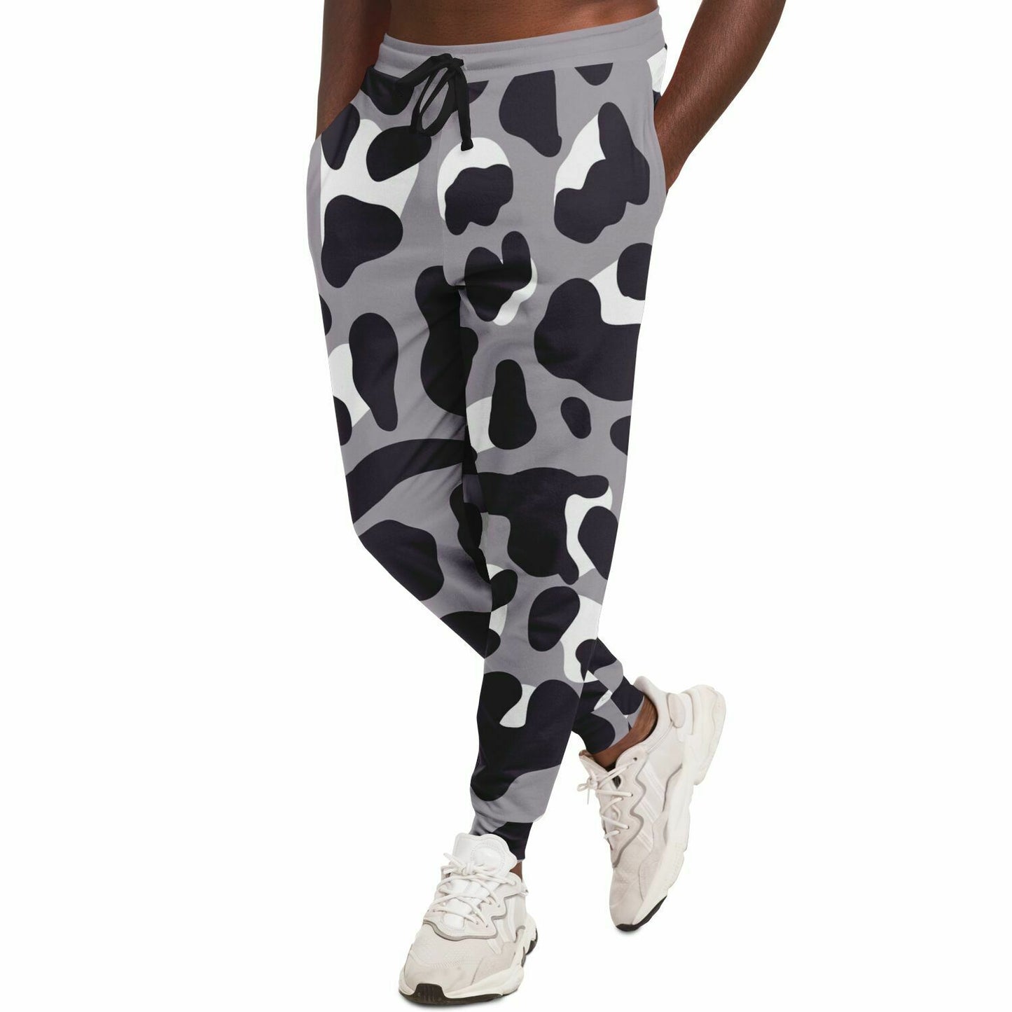 Pantalones de chándal de leopardo | Monocromo | Unisexo