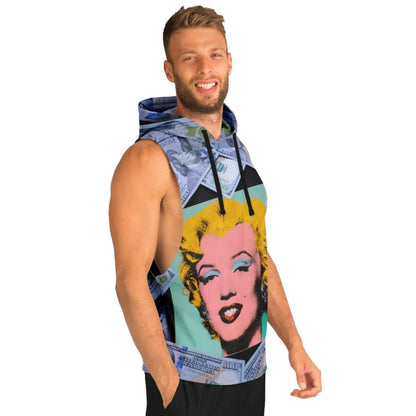 Andy Warhol Sleeveless Hoodie For Men