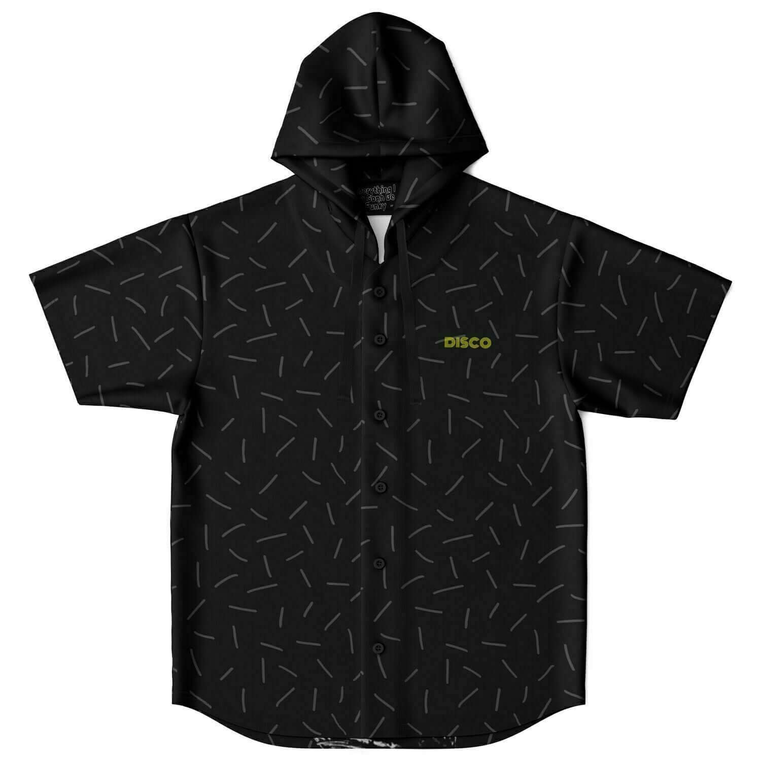 Hooded Baseball Jersey | HD Print - Ribooa