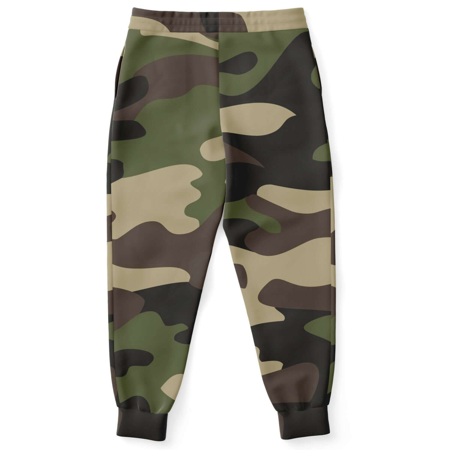 Camo Track Pants | Mongoose Green