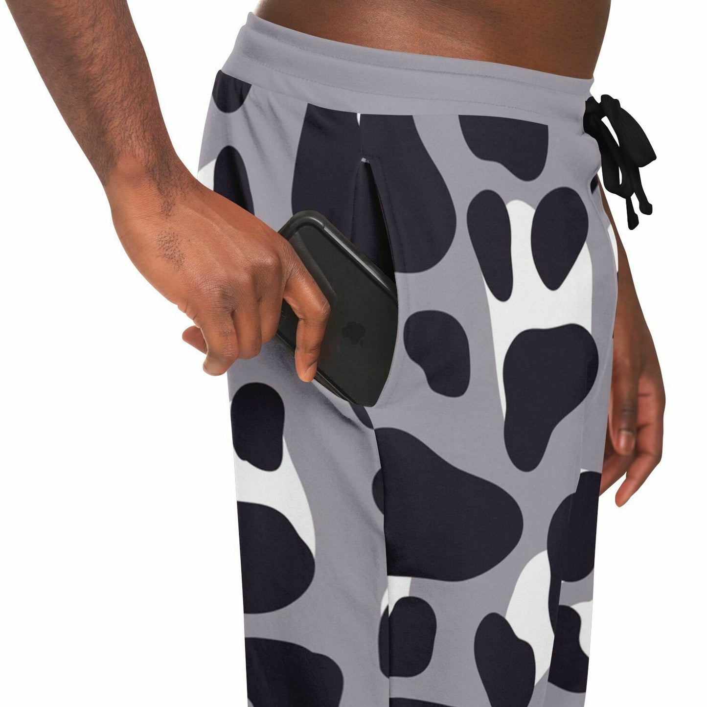 Pantalones de chándal de leopardo | Monocromo | Unisexo