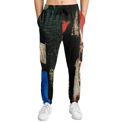 Abstract Cargo Sweatpants | Art HD Print