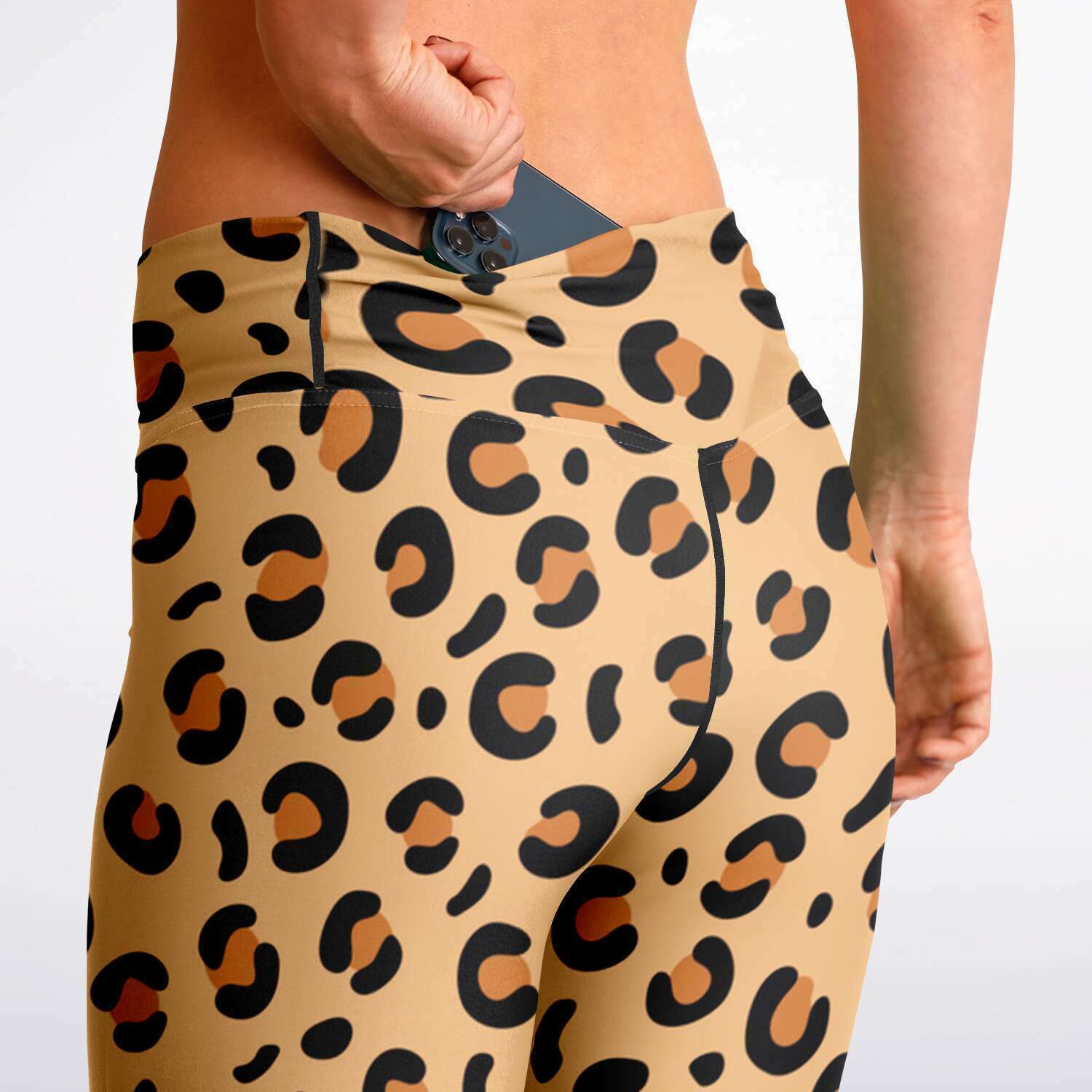 Leopard Flare Leggings | HD Print