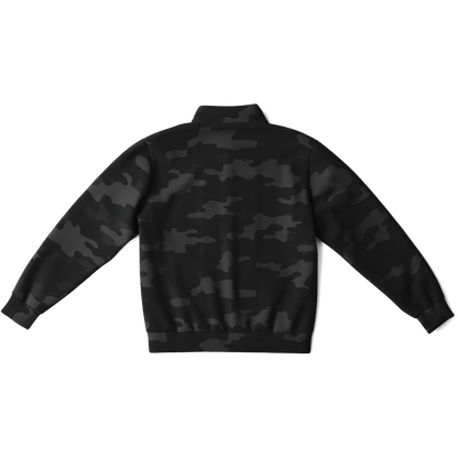 Camo Jacket | Military Black Camouflage | Unisex