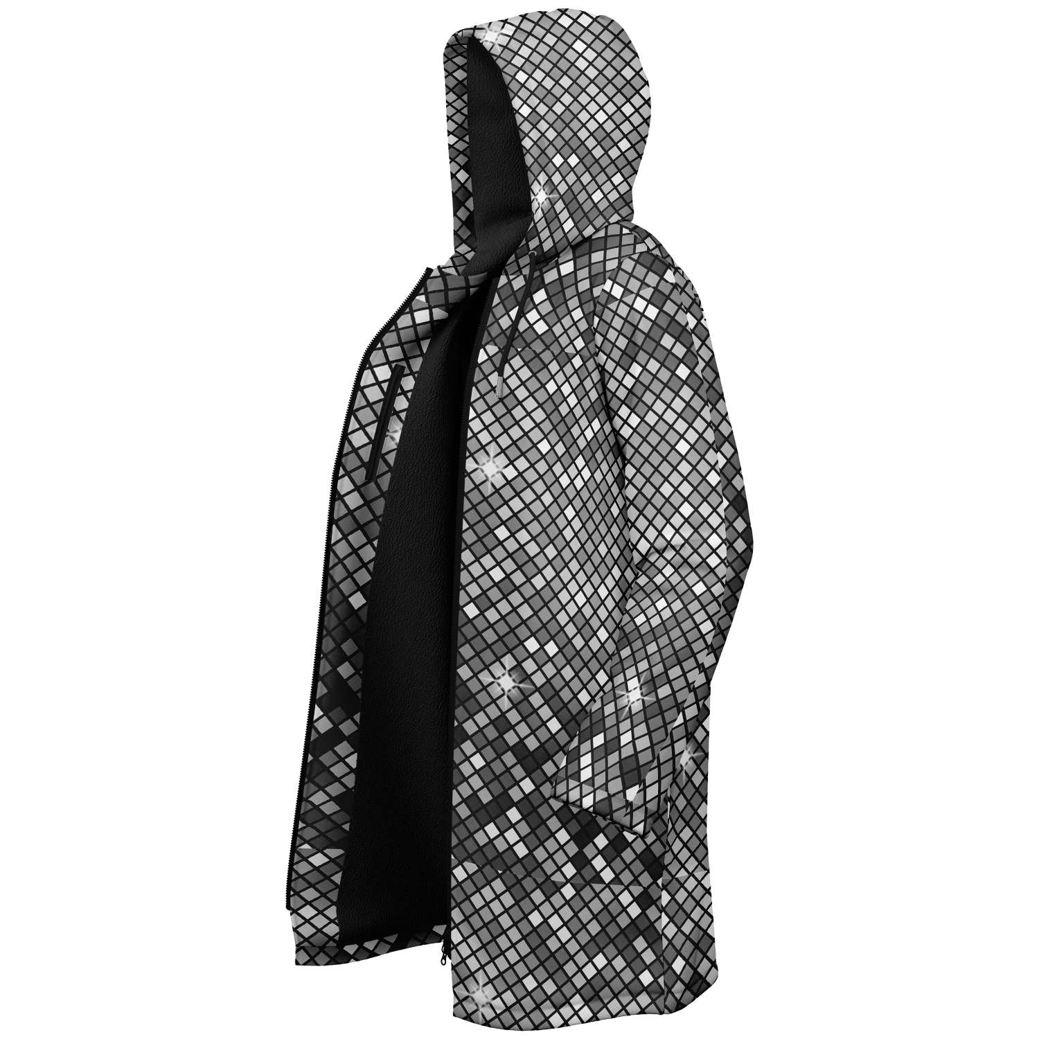 Disco Ball Zipper Cloak | Unisex HD