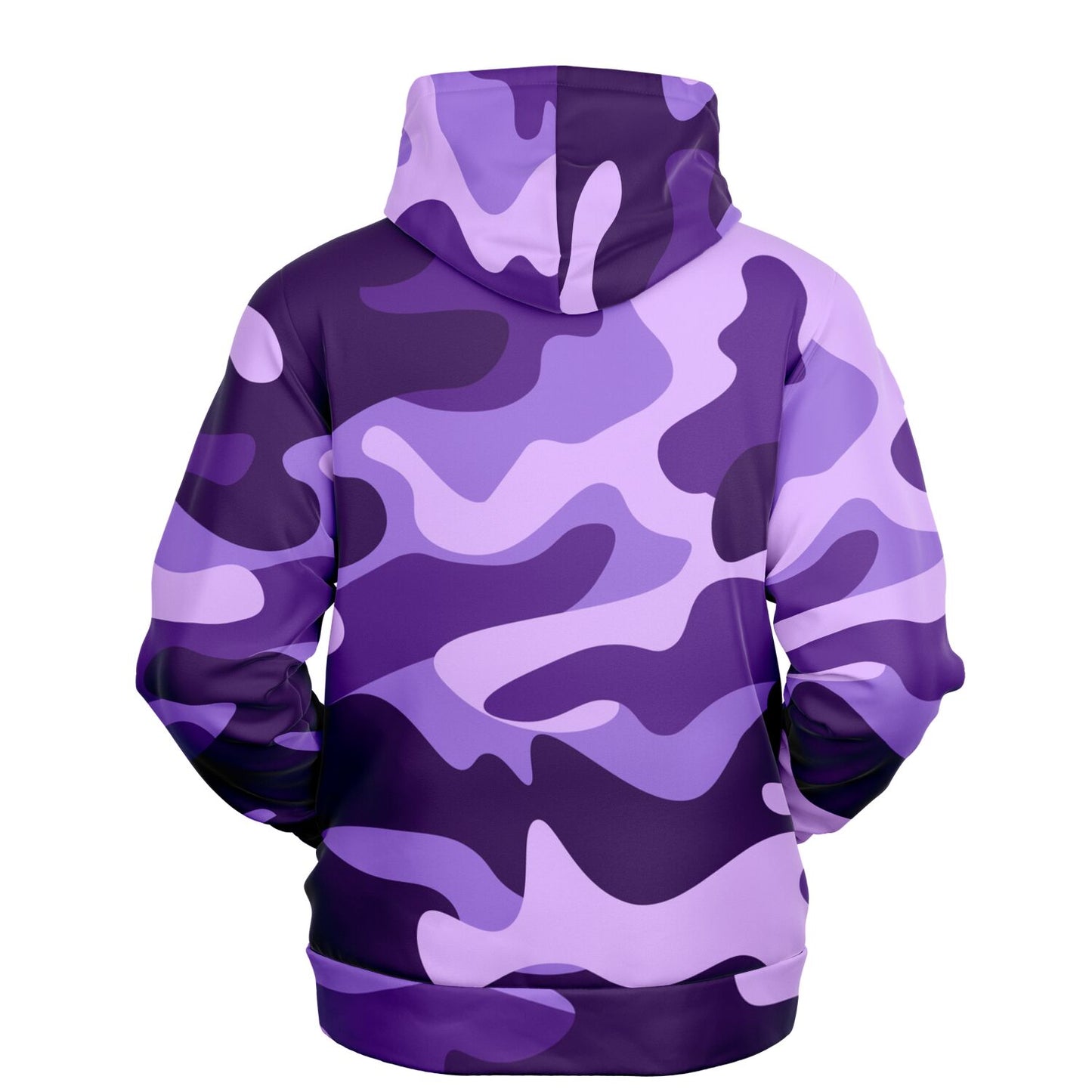 Purple Grape & Mauve Camouflage Hoodie | Unisex