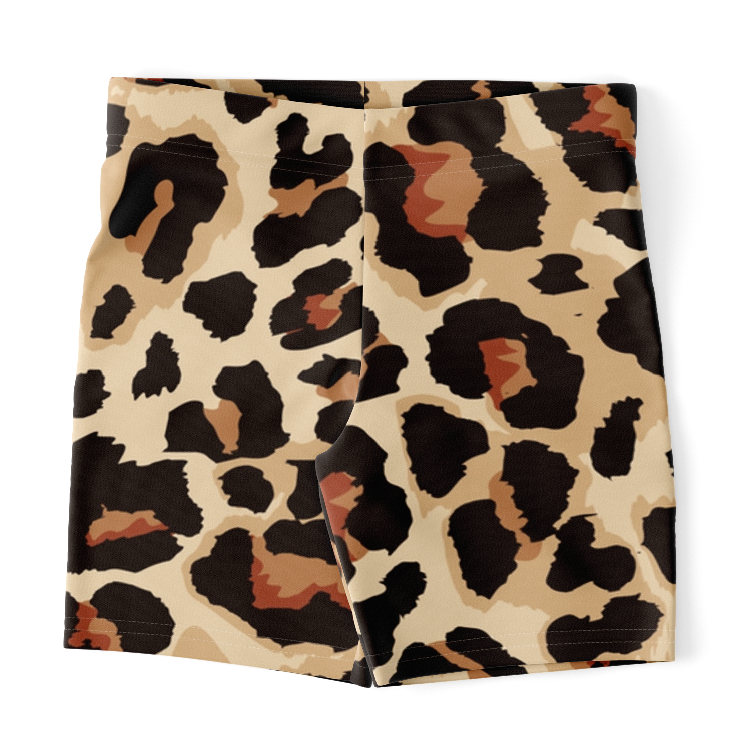 Classic Leopard Legging Shorts | HD Print