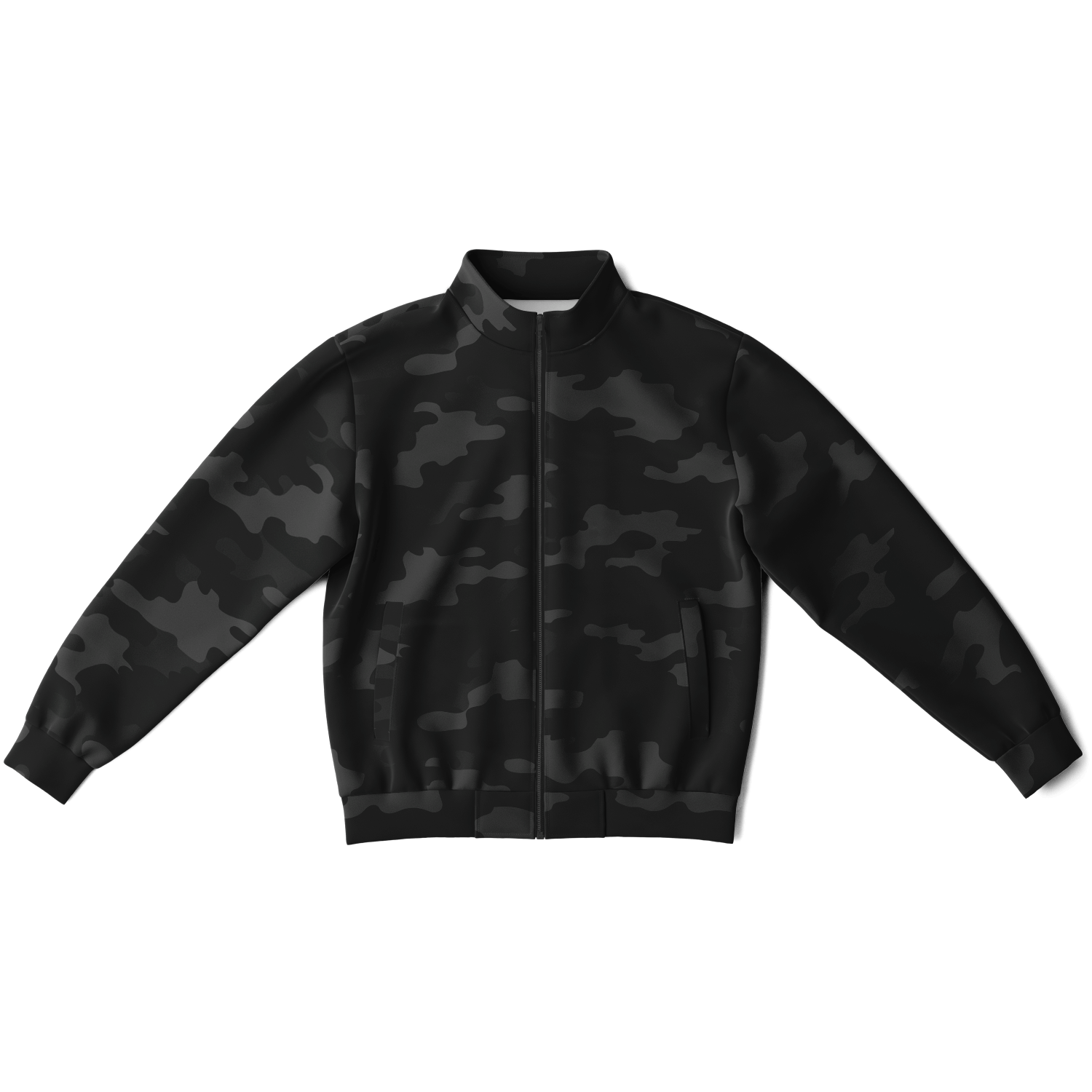 Camo Jacket | Military Black Camouflage | Unisex