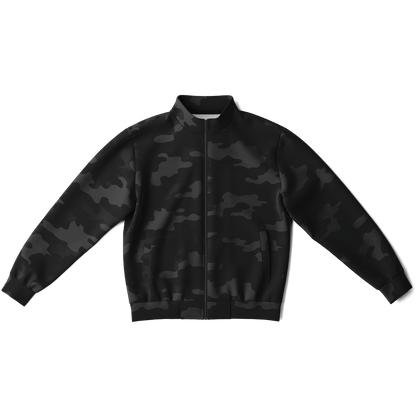 Camo Jacket | Military Black Camouflage | Unisex