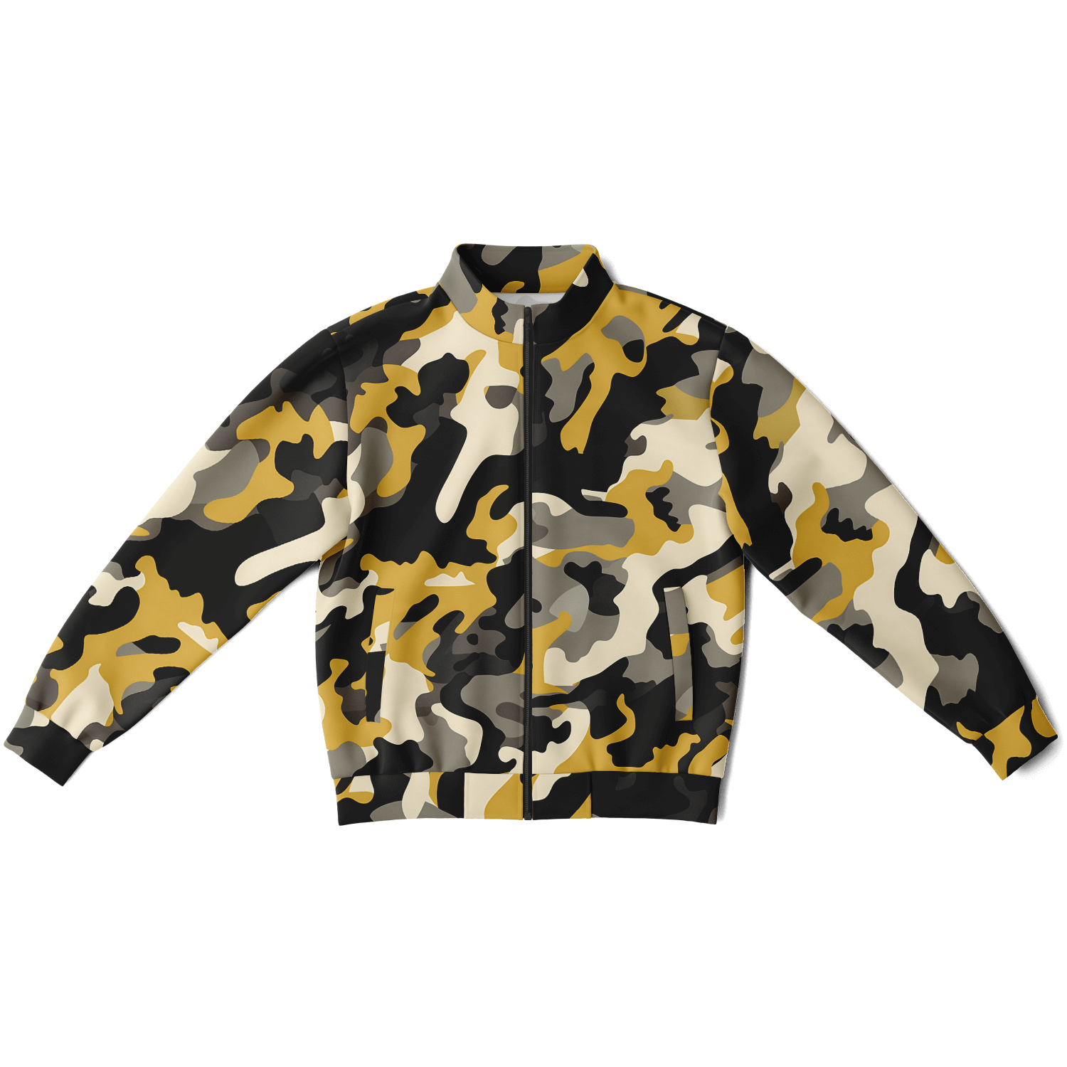 Camo Jacket | Military Brown & Black | Unisex