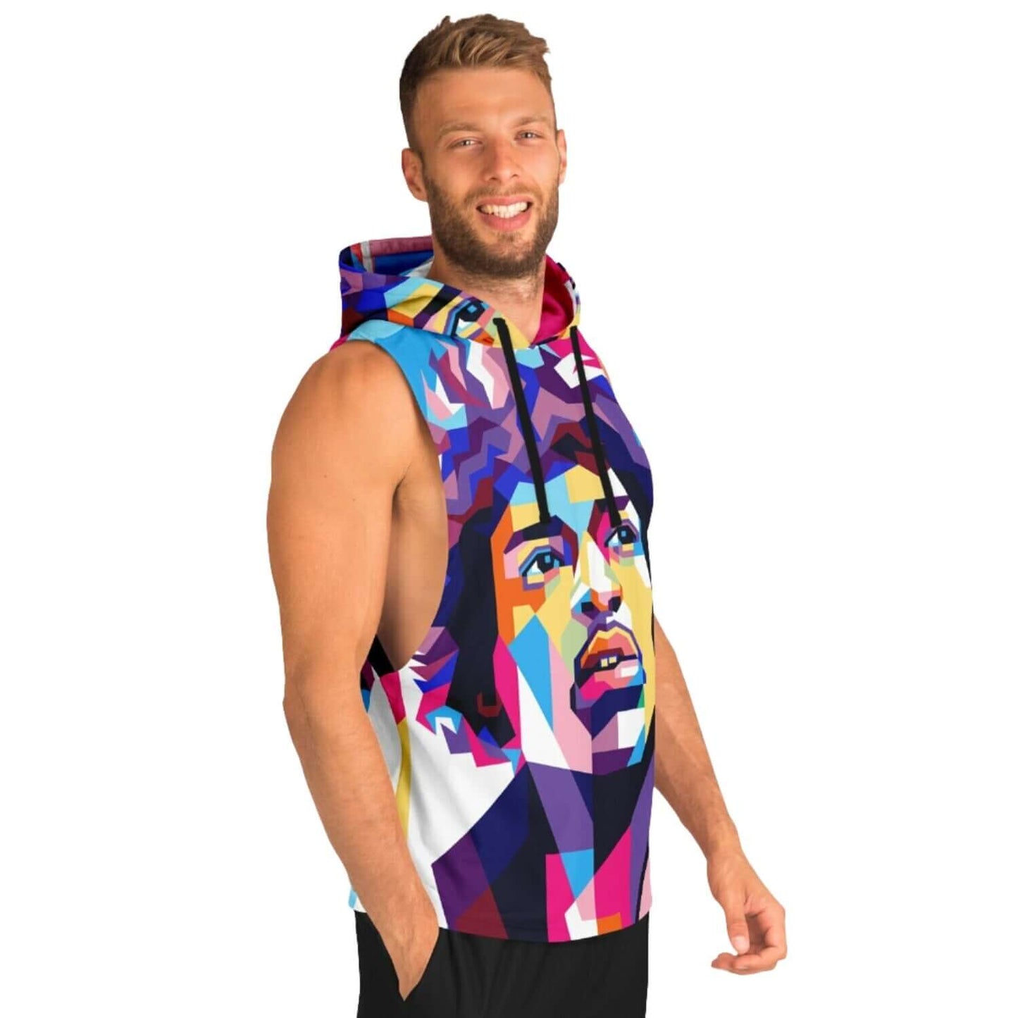 Sleeveless Hoodie For Men | Jimi Hendrix