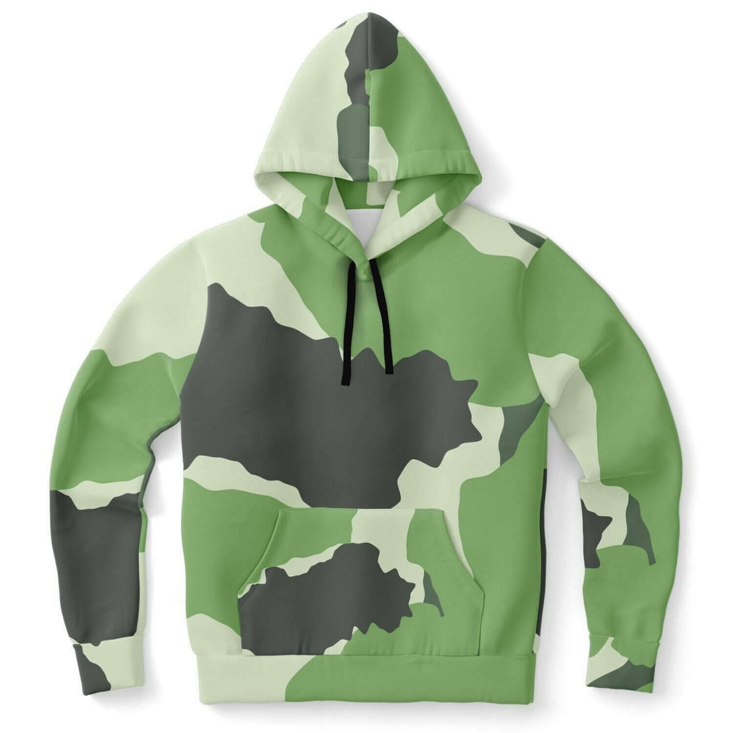 Green Commando Hoodie | All Over HD Print