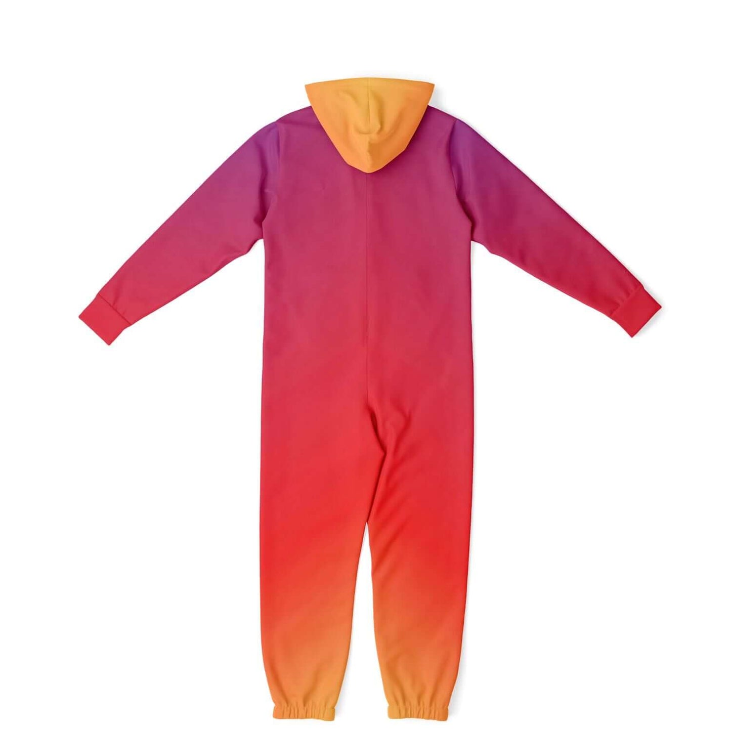 Rave Jumpsuit for Men & Women | Gradient Red Orange