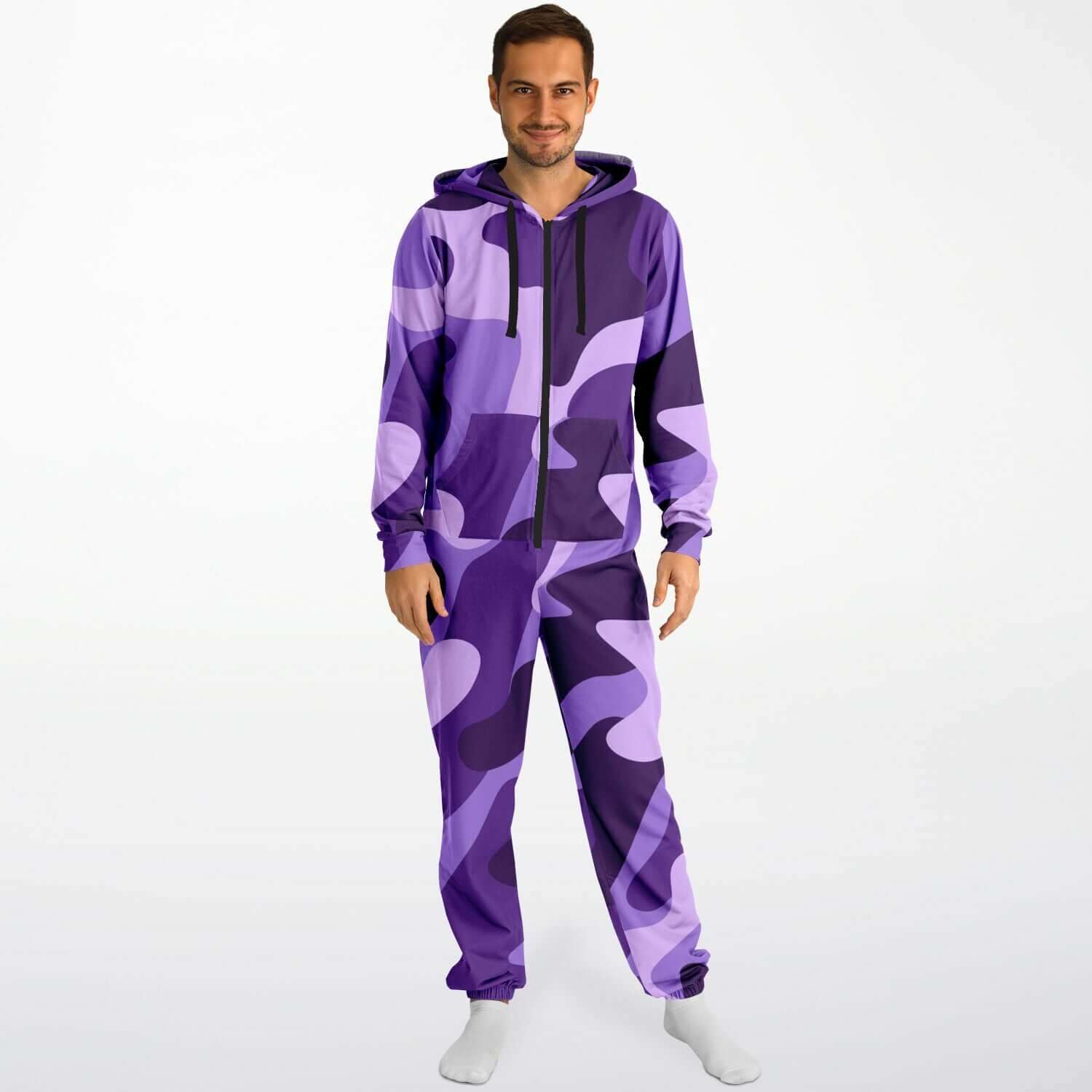 Camo Jumpsuit | Purple Grape & Mauve