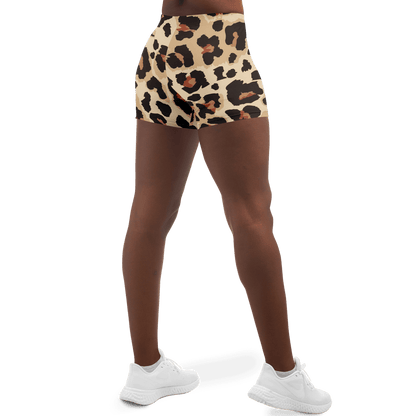 Classic Leopard Legging Shorts | HD Print