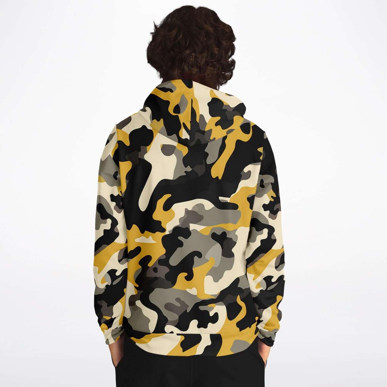 Military Brown Black Camo Hoodie | Unisex