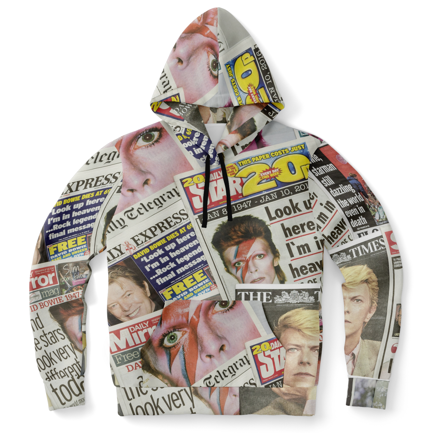 David Bowie Hoodie | Unisex HD Artwork