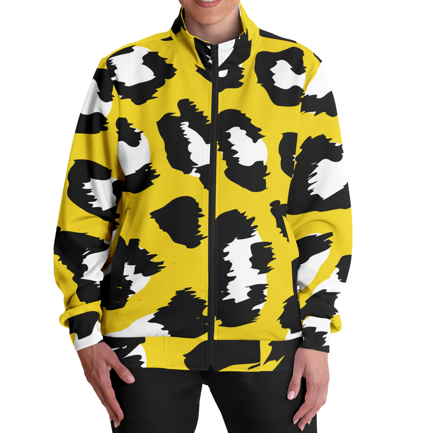 Leopard Jacket | Yellow & Black | Unisex