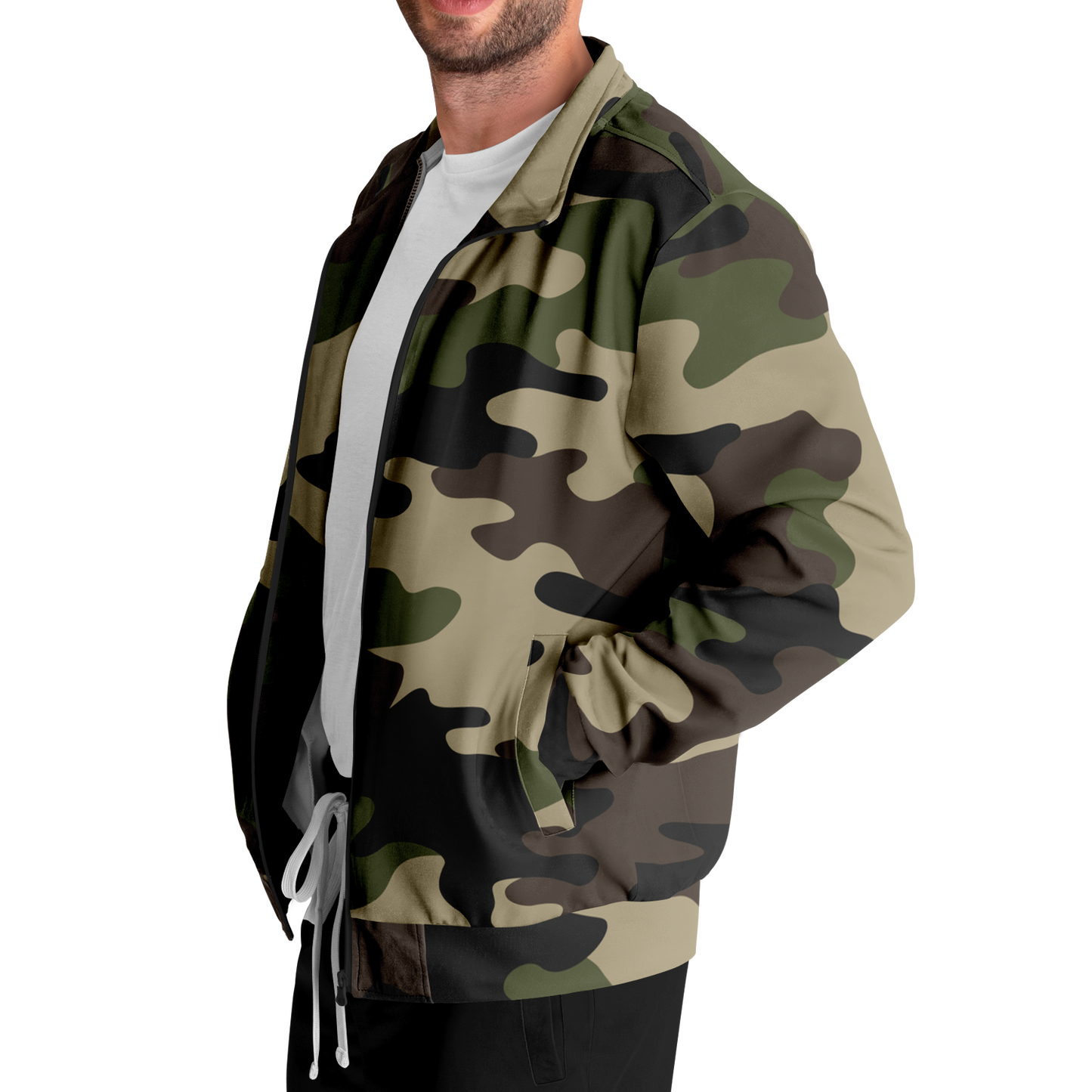 Camo Jacket | Mongoose Green | Unisex