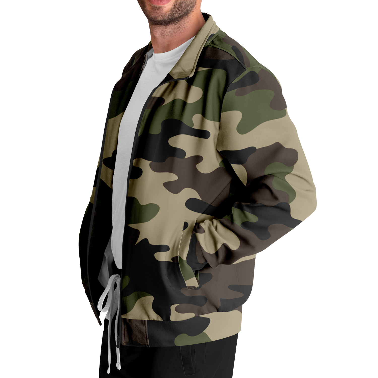 Camo Jacket | Mongoose Green | Unisex