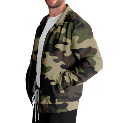 Camo Jacket | Mongoose Green | Unisex