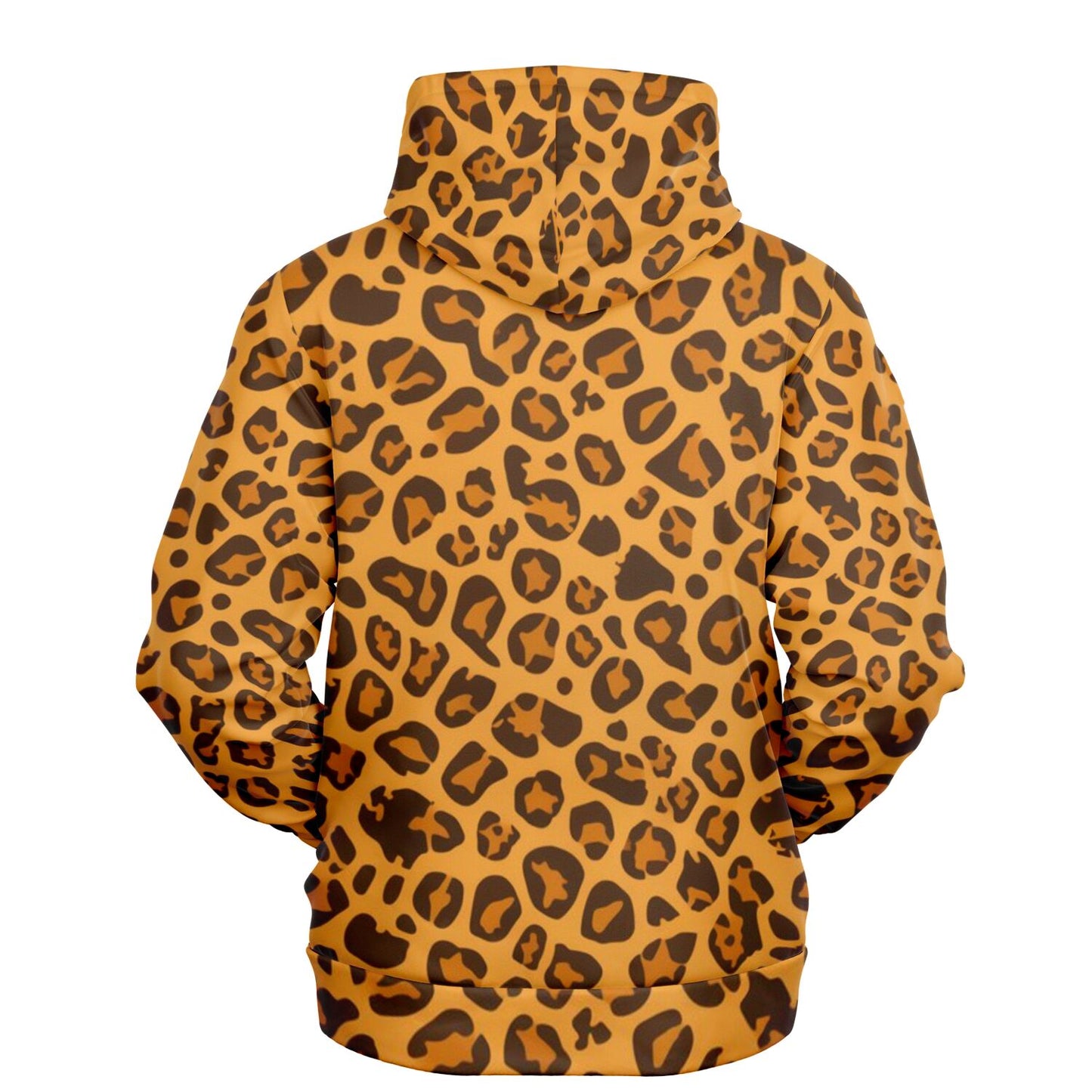 Leopard Hoodie | Unisex | Yellow Brown HD Print