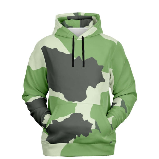 Sweat à capuche camouflage vert | Commando HD