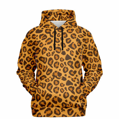 Leopard Hoodie | Unisex | Yellow Brown HD Print