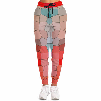 Pantalon de survêtement d’art numérique rouge | Impression HD | Unisexe 