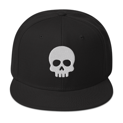 Sombrero Snapback | Bordado De Calavera